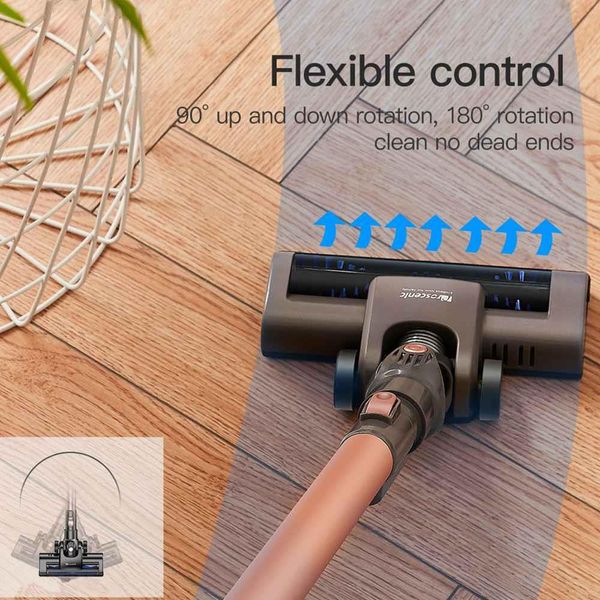 

cordless vacuum cleaner proscenic p8 plus 15000pa protable handheld wireless stick vacuum carpet cleaner cyclone dust collector