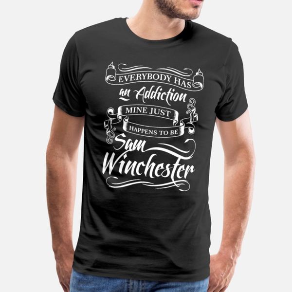 

everybody has an addiction mine just happens to be t shirt men designing short sleeve s-xxxl unique cute comfortable spring kawaii shirt