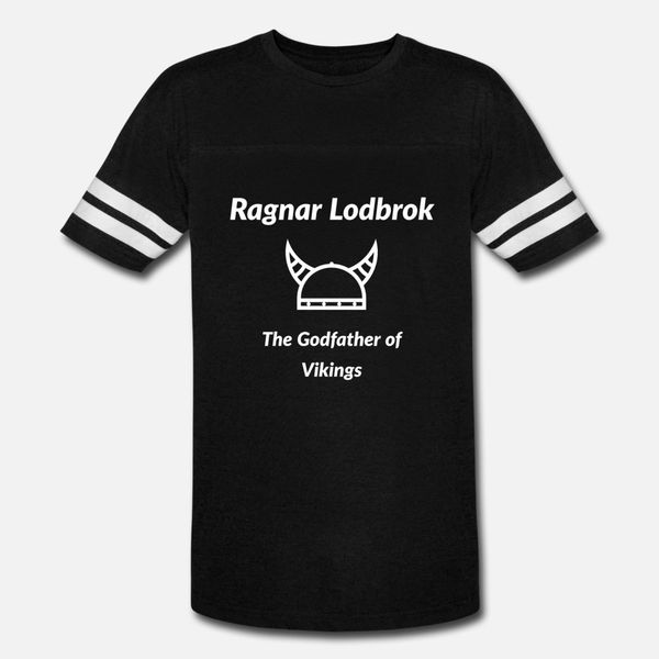 

ragnar lodbrok the godfather of vikings t shirt men famous short sleeve s-xxxl fit famous funny casual spring autumn standard shirt