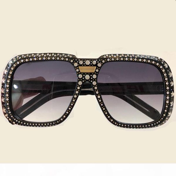 

brand square sunglasses men metal frame uv400 lens luxury designer oculos de sol feminino men sun glasses with case designer, White;black