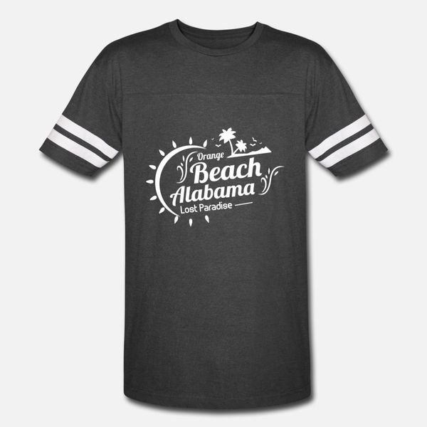 

orange beach alabama lost paradise vacation souven t shirt men customize cotton plus size 3xl gents sunlight casual summer unique shirt