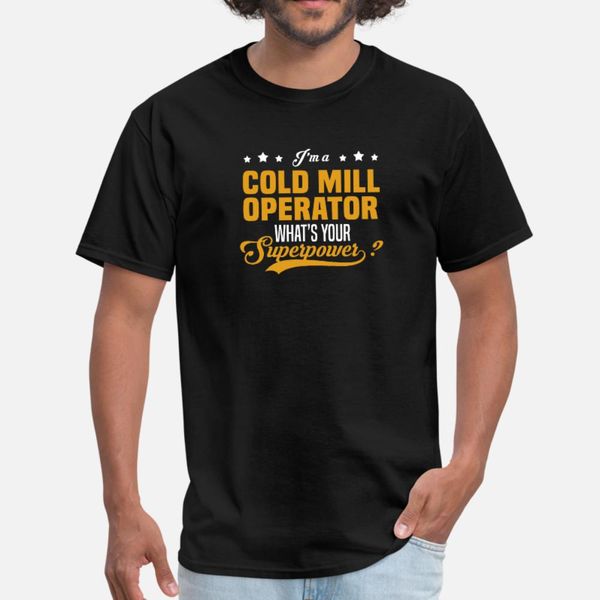 

cold mill operator t shirt men printed cotton s-3xl basic solid anti-wrinkle breathable spring autumn pictures shirt