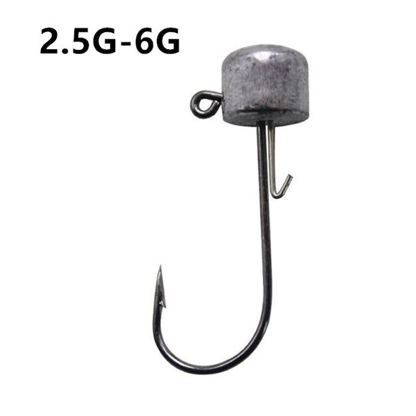 

1pc 2.5g-6g lead head hook high carbon steel fishing hooks pesca carp fishing tackle bl_111