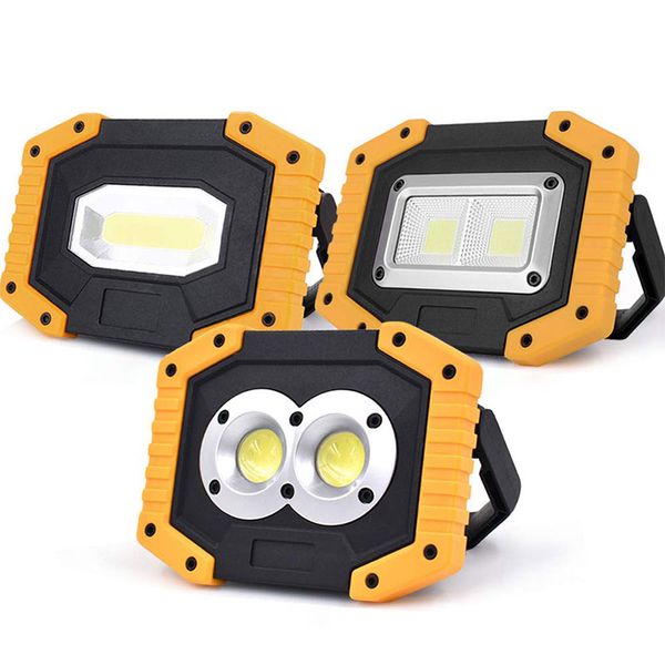 

100w led portable spotlight work light rechargeable 18650/ battery outdoor lamp new multifunctional limit camping