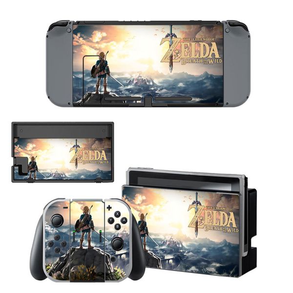 

The Legend of Zelda switch/NS body protection sticker with handle The Legend of Zelda