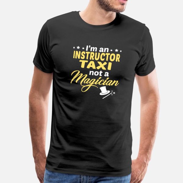 

instructor taxi t shirt men printing tee shirt o-neck anti-wrinkle funny casual spring pattern shirt