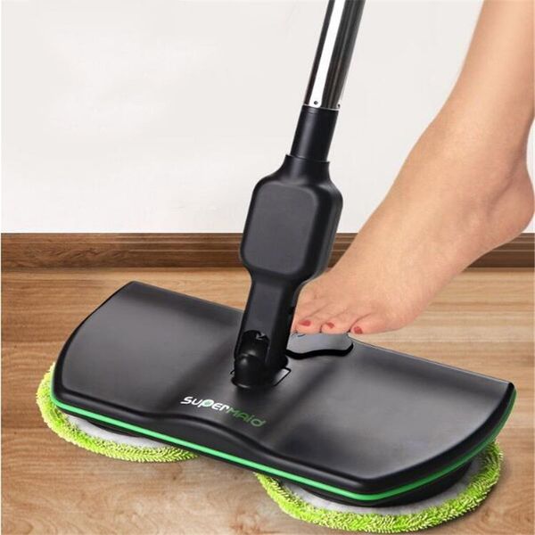 

швабра перезаряжаемого 360 rotation cordless floor cleaner скруббер полировщик электрические микрофибры швабра очистка