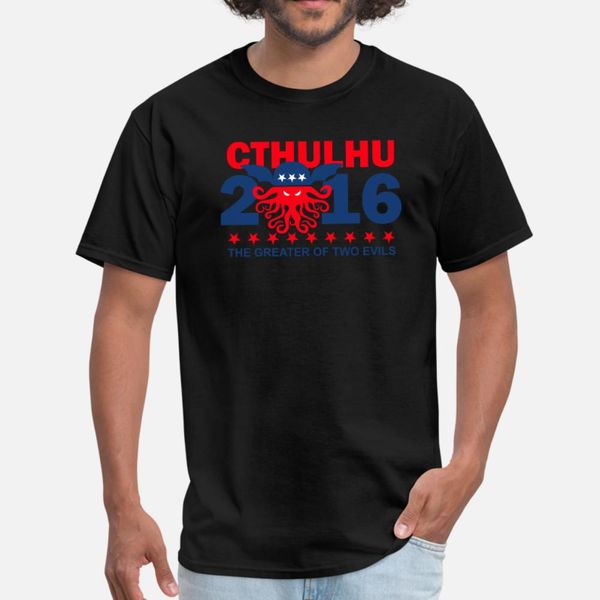 

cthulhu 2016 t shirt men custom cotton round neck slim crazy funny summer style pattern shirt