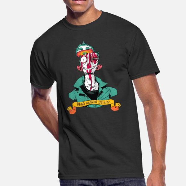 

dead and or dying t shirt men famous cotton s-xxxl vintage famous comical spring letters