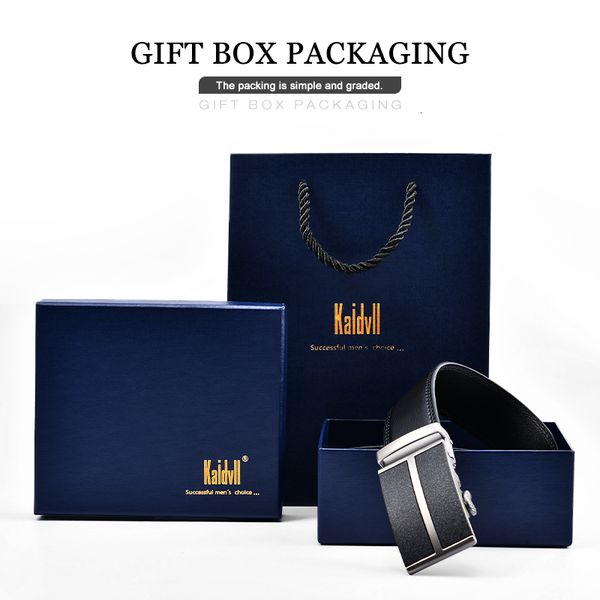 

новый дизайн мужской официальный черный реальный кожаный пояс с простой автоматической пряжки ремня для мужчин, Black;brown