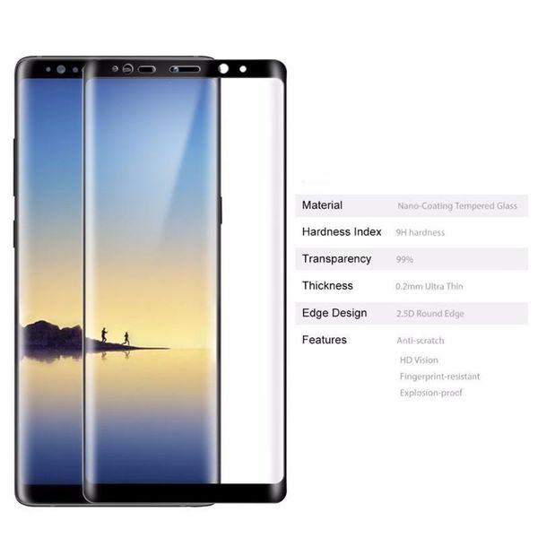 

экран 5шт 3d изогнутый полное покрытие закаленное стекло протектор для samsung s20 s10 ультра + s9 примечание 10 9 отпечатков пальцев unlock