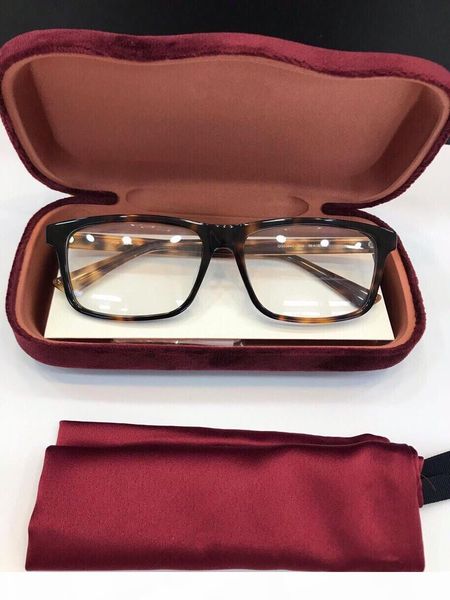 

новые очки кадр женщины мужчины бренд оправы бренда очки рамки прозрачные линзы очки кадр óculos 0384 с футляром, Silver