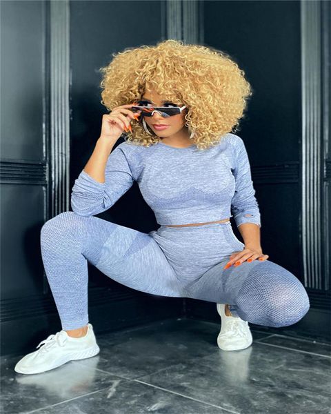

дизайнер осень зима женщина tracksuit с длинным рукавом свитер топов + леггинсы брюки и джинсы двухсекционных костюмов повседневных видов сп, White