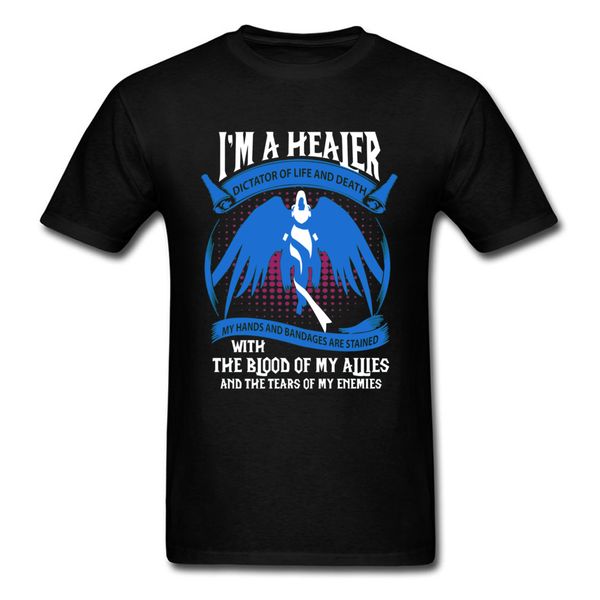 

wower целитель футболки 100% хлопок печатных футболки для мужчин с коротким рукавом slim fit тис лето осень вокруг шеи майки