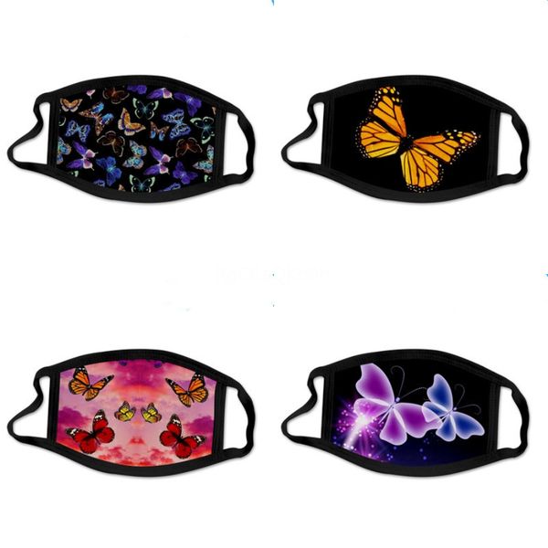 

fashion ladies mask 2020 floral print windproof anti-uv biden mask outdoor sports cycling face filter mask protective #871#196