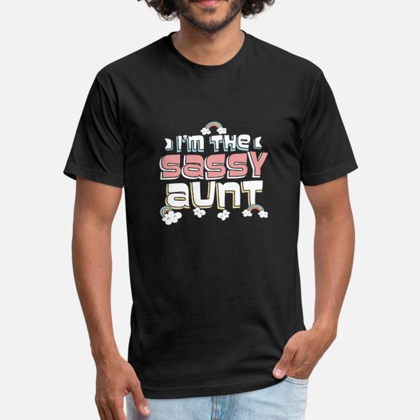 

cheeky aunt sassy aunt gift t shirt men knitted 100% cotton plus size 3xl normal famous comfortable summer pattern shirt