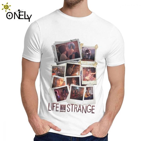 

round neck pictures life is strange t shirt casual male pure cotton t shirt plus size