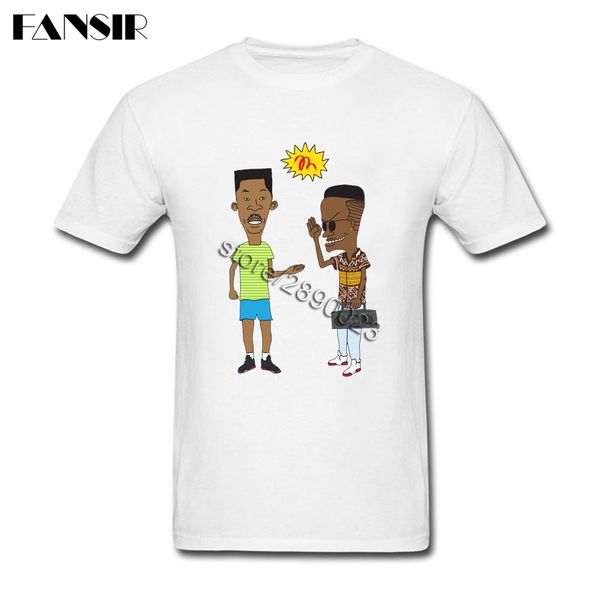 

unique men's t shirts the fresh prince of bel-air short sleeved 100% cotton o neck t-shirt for teenage tshirt