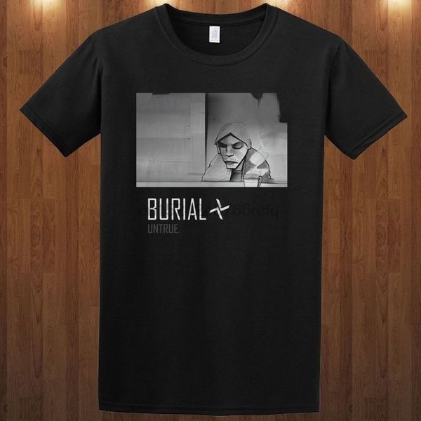 

burial tee william emmanuel bevan electronic men's t-shirt sizes-3xl