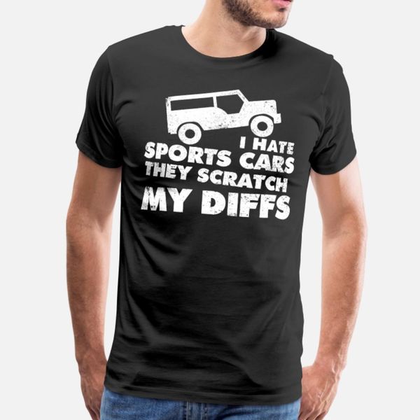 

i hate sports cars gelÃ¤ndewagen offroad 4x4 t shirt men fitness tee shirt round neck standard fitness building summer style formal shirt