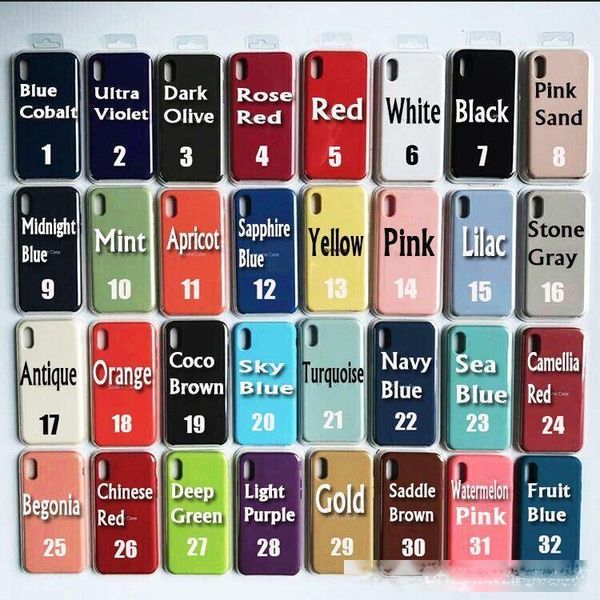 

2017 new arrival silicon cell phone case cover for iphone 8 7 plus 6 6s plus case back cover