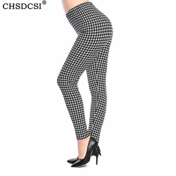 

chsdcsi 2020 print flower leggings leggins plus size legins guitar plaid thin pant fashion stripe women aptitud trousers, Black