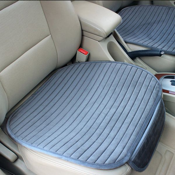

winter warm car seat cover plush velvet seat cushion universal auto front protector
