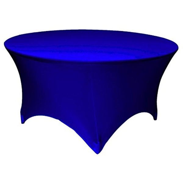 

table cloth marious 10pcs spandex cover 72" inch round advertised 4feet
