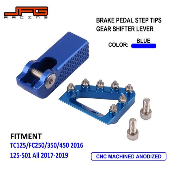 

motorcycle 2020 cnc rear brake shifter shift lever pedal step tip for husqvarna tc te tx fc fx fe 125 150 250 350 450 501 17-20