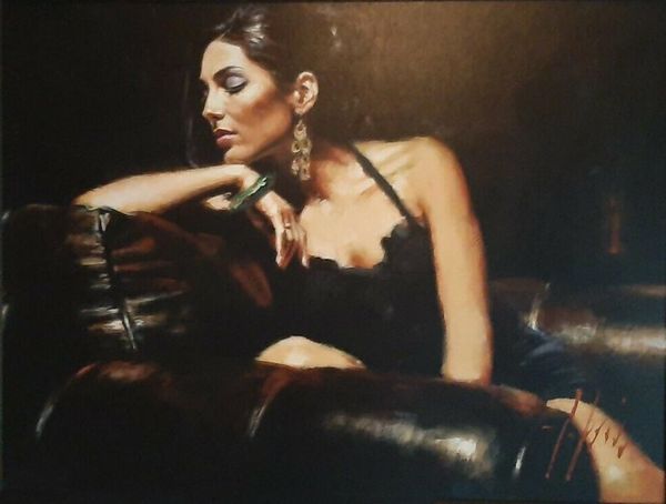 

fabian perez tess iii home decor расписанную hd печати картина маслом на холсте wall art canvas картинки 200809