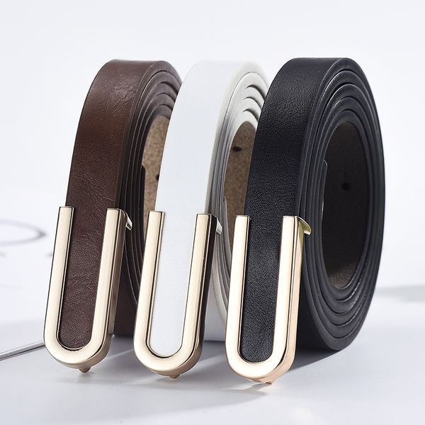 

women vintage metal leather square buckle wide waist belt waistband, Black;brown
