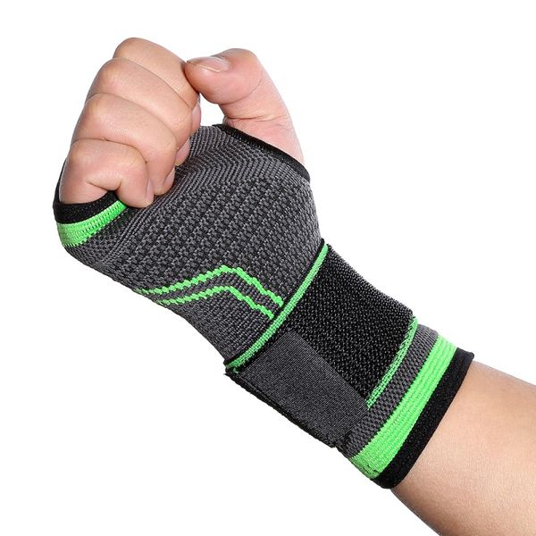 

1 pcs bandage wrap ankle boxing thai hand tennis wrist protector basketball expulsion brace support, Black;red