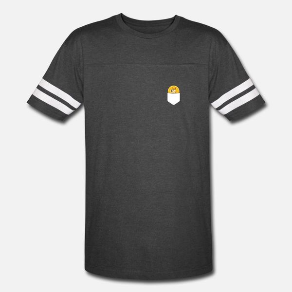 

dogecoin pocket logo blockchain hodl crypto t shirt men printed tee shirt euro size s-3xl basic solid famous basic summer kawaii shirt