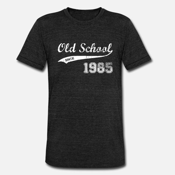 

1985 t shirt men create cotton o-neck costume famous breathable summer leisure shirt, White;black