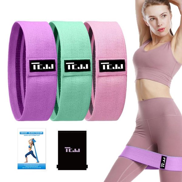 

3pcs/set resistance bands fitness elastic bands rubber for training legs hip exercise equipment fitness gum set