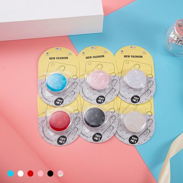 

cgjxsuniversal shell series epoxy airbag grip cell phone holder 3m expandable bracket stand grip mobile holder with retail package