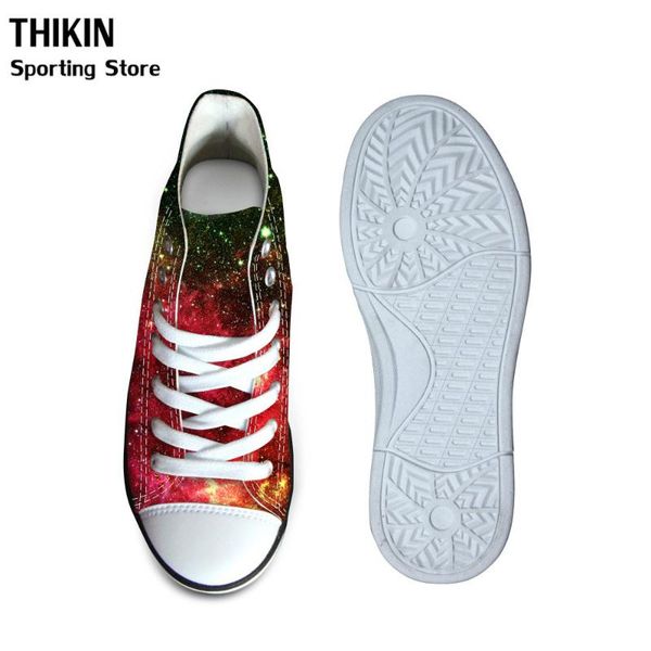 

thikin 3d galaxy printing children high walking sport shoes ray skin sneaker boys girlds painted kids causal canvas sneaker