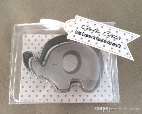 

2017 new style stainless steel elephant shape cake mold bread kitchen baking tools practical wedding small gift