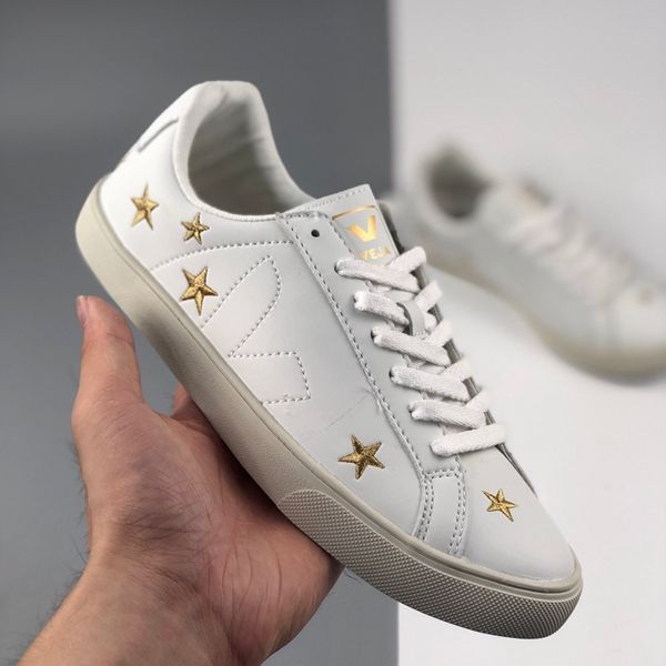

veja esplar extra sneakers leather casual v fashion shoes mens women superstar baskets des chaussures triple trainers sports running shoes