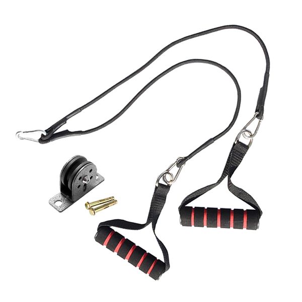 

fitness cable pulley roller rope diy pull lifting cable machine building