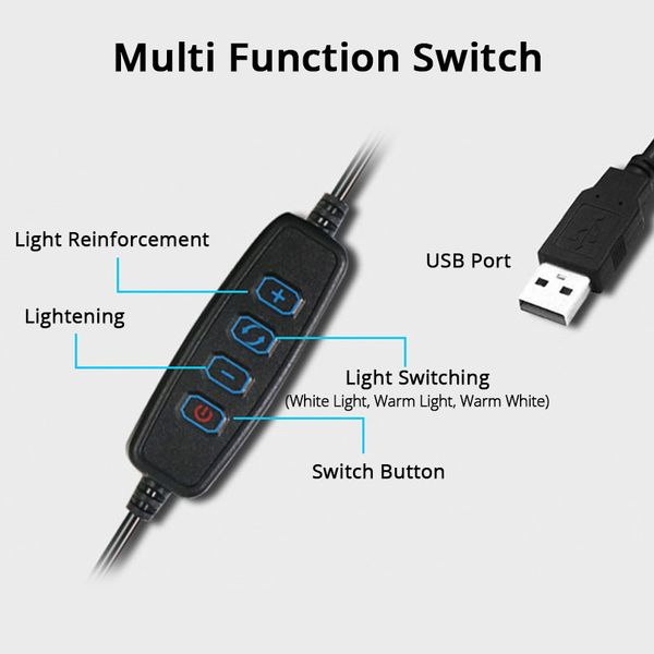 

ring lamp led selfie ring light with cell phone holder stand phone camera studio fill light for youtube makeup video pgraphy