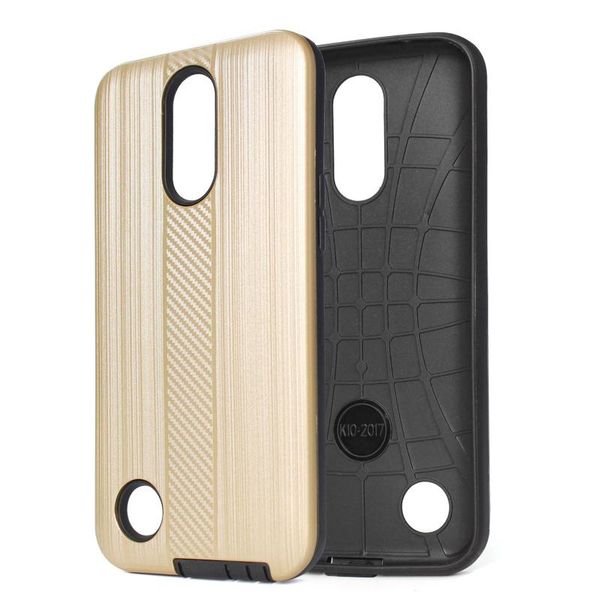 

cgjxsarmor hybrid brushed case for lg q6 /g6 prime for lg k10 2018 pc tpu phone cover a