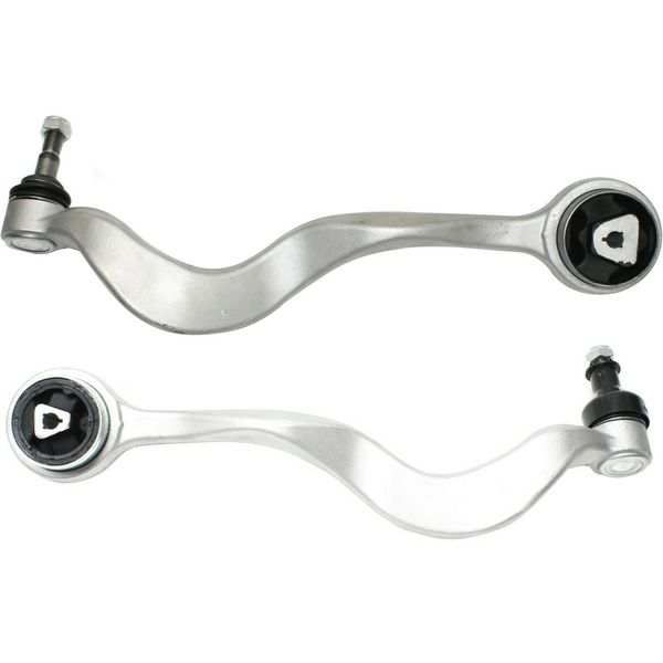 

new pair of 2 front lower forward control arms fits bmw 5 series e60 chassis rwd