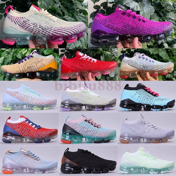 

new arrival mens knit 3.0 running shoes triple black white pink red outdoor athletics women air sports trainers designer sneakers 36-45