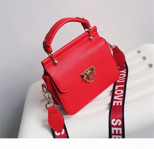 

6 colors designer cross body wide shoulder strap shoulder bag stylish small square bags hand bag ph-cfy20051836