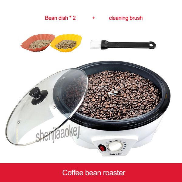 

commercial coffee bean baking machine coffee bean roaster machine non-stick pan home roasting mini baking tool 220-240v