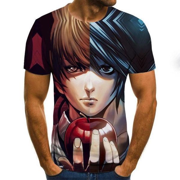 

anime t -shirt men 's t -shirt 3d print shirts graphic humor hippie men clothing