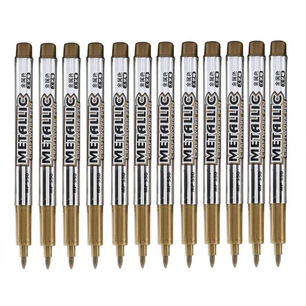 

12pcs marking pen marker greeting cards scrapbook kit diy writing drawing