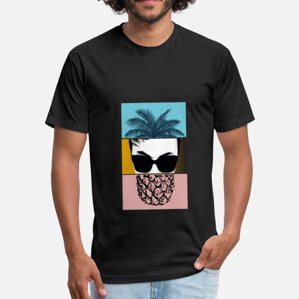 

pineapple sunglasses palm head t shirt men customized tee shirt size s-3xl trend crazy comfortable spring normal shirt