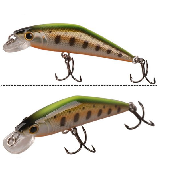 

1pcs fishing minnow baits5.5cm artificial lures sea fishing hard bait wobbler shock jig carp bass tackle for fishing hard lure